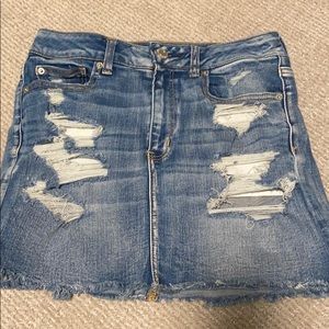 American Eagle Jean Skirt
